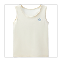 Q21 Tencel sweat-wicking childrens base vest antibacterial summer type A sleeveless baby boy and girl alternative sweat towel