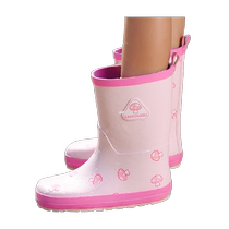 Lemon baby childrens rain boots non-slip waterproof shoes boys and girls rubber shoes big childrens baby rubber primary school students rain boots