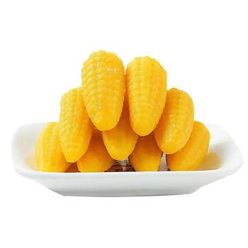 Corn gummy orange gummy multi-flavor old-fashioned fruit soft candy wedding candy new year's orange qq candy children's candy