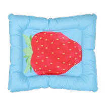 Fukumaru Pet Strawberry Ice Nest Flower Ice Nest Cat Dog Mat Mat Cat Bed Summer Cat Nest