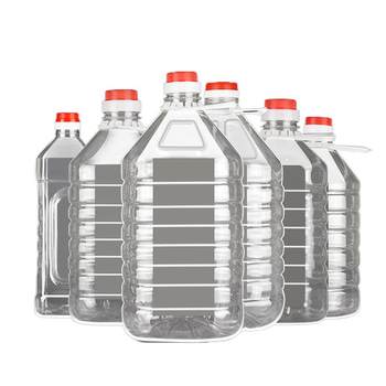 5kg 10kg transparent plastic pet wine barrel cooking oil bottle
