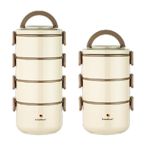 Ward Baihui Insulated Lunch Box Insulated Multi-layer Portable Stainless Steel Insulated Lunch Box for Office Workers and Students