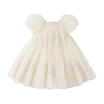 (88VIP) David Bella Summer New Style Girls Princess Dress Childrens Skirt Medium and Large Childrens Dress