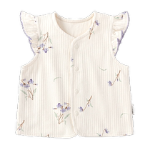 babylove baby girl vest spring and autumn newborn vest sweet outer vest baby top outer jacket