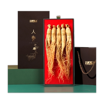Banshan Nong Ginseng 5-7 sticks 100g whole-bearded raw sun-dried ginseng pruned Changbai mountain dried ginseng Fathers Day gift to elders