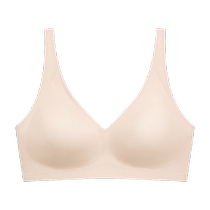 Xingmian Soutien-gorge à expansion externe avec bonnets pêche doux pour femmes à petits seins soutien-gorge push-up à soutien doux sans couture pour femmes à seins comiques