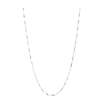 (China Gold) Zhen Shang Silver Sterling Silver Necklace 2024 New Clavicle Chain Naked Chain Valentines Day Gift for Girlfriend