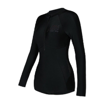 Arena Arena womens long-sleeved one-piece swimsuit swimming fitness yoga cover belly slimming hot spring swimsuit