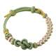 Core Braided Peach Blossom Ruyi Knot Bracelet