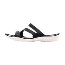 Crocs Crocs sandales chaussures pour femmes nouveau Mountain Dew chaussures de plage plates décontractées pantoufles 203998-066