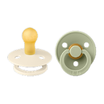 Danish bibs pacifier baby anti-flatulence newborn baby silicone pacifier bite gum 6 months and over 1 year old