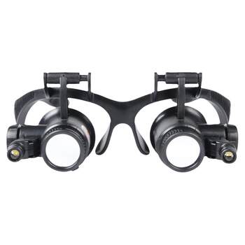 Head mounted magnifying glass 10x 15x 20x 25x