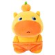 ຂອງແທ້ Capybara Lulu Plush Doll Pendant School Bag Keychain Pendant Doll Peripheral Birthday Gift for Girls
