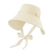 Womens TS50224 large brim fishermans hat summer camping sun hat with ribbon under the banana to cover the face and protect against UV rays