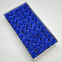 3-слойный закругленный край [синий сапфир] 50 шт.