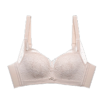 Yadaili underwear womens small breasts are gathered up to show their size thin at the top and thick at the bottom no empty cup sexy lace mesh no steel ring bra