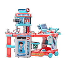 Childrens little doctor play toy boys and girls puzzle 6 play house 3 to 6 years old 4 girls gift 5 to 1