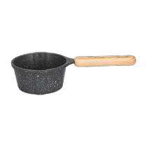 Modern Housewife Maifan Stone Oil-splashing Pan Hot Oil Special Non-stick Pan Household Oil-splashing Small Oil Pan Long-handled Oil-Burning Small Pan