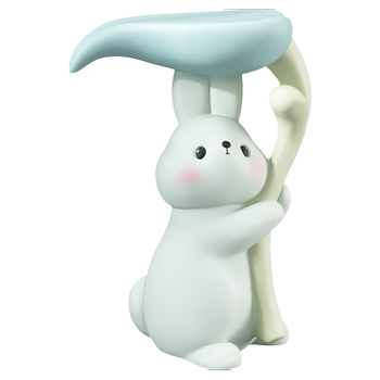 Rabbit living room large floor-standing ornament tray