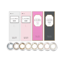 Self-operated aisei LALISH collar Lixiu contact lens daily disposable box 10 pieces of contact lens womens size diameter