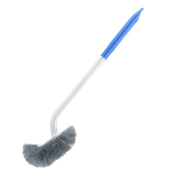 Household toilet brush with long handle without dead ends