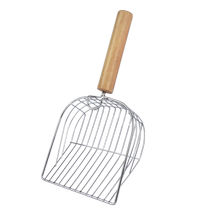 Cat Litter Shovel Cat Poop Shovels Fifth Generation Stainless Steel Iron Metal Tofu Mine Sand Small Grain Shoveling Official God Instrumental