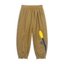 (Same style in the mall) Maradin childrens clothing childrens pants autumn clothing new style girls and childrens patchwork bud trousers