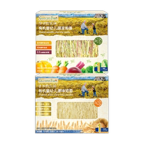 Grandpas farm Organic Short-face High Speed Rail Crushed Noodles Baby Vegetable Noodle Original Taste 150g * 2