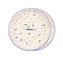 Kangmo dish set household ceramics high-end appearance value bowls plates chopsticks and bowls purple housewarming 2024 new tableware