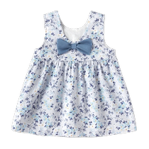 babylove baby girl dress summer thin fresh baby pure cotton fashion princess dress summer dress