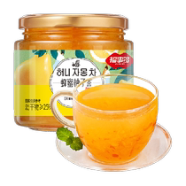 Fumei honey grapefruit tea 500g bubble water drink brewed drink Korean fruit fruit tea jam