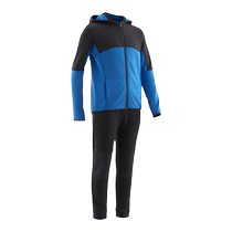 Decathlon Boys Spring and Autumn 2022 New Zip Cover Ocean Gas Top Groups two pieces KIDC