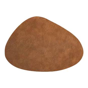 Waterproof and oil-resistant double-sided leather placemats