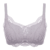 Catman Underwear Womens Summer Thin Small Breast Gathering Showing Enlargement Reducing Secondary Breasts Anti-Sagging No Wires Sexy Lace Bra