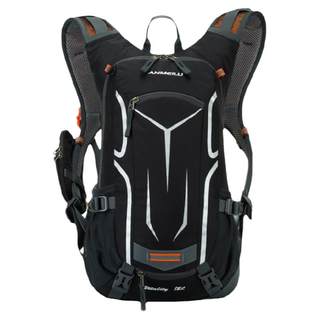 安美路徒步登山越野跑步背包户外防水运动包骑行双肩水袋背包18L