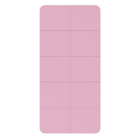 Foldable yoga mat, portable, non-slip, home fitness mat, shock-absorbing, silent, student dormitory, sleeping thickened mat