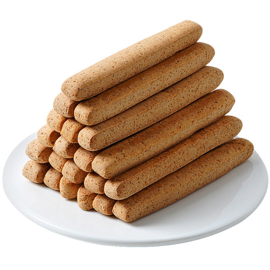 Vollkornmehl-Ersatzriegel mit kleinen Stahlstäben zur Linderung von Heißhungerattacken und zum Zähneknirschen