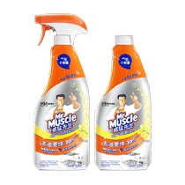 Mr. Powerful Kitchen One-Stop Heavy Oil Cleaner 500g*2 Bottles Degreasing Home Kitchen Degreasing Cleaning