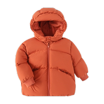 Balabala Baby Goose Down Down Jacket Boys Winter 2024 New Girls Short Jacket Warm Cute and Trendy