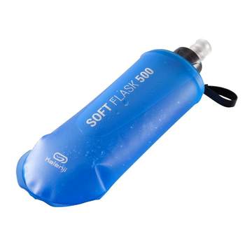 Decathlon ກິລາກະຕຸກນ້ໍາອ່ອນ silicone mouthpiece ອອກກໍາລັງກາຍນ້ໍາຈອກສາມາດພັບໄດ້ກາງແຈ້ງຂ້າມປະເທດຖົງນ້ໍາອ່ອນ OVA5