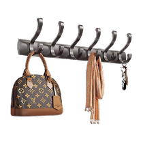 Best helper clothes hooks behind the door without punching hooks entrance door wall hanging clothes hooks load-bearing clothes hangers
