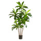 Living room Brazilian wood sofa side decoration simulated green plants