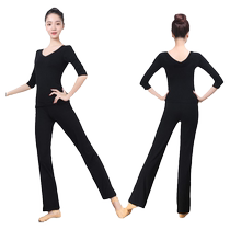 Dance practice clothes for women professional modern dance suits student art test micro-pants adult body etiquette training clothes