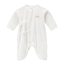Newborn butterfly clothes baby monk clothes pajamas baby jumpsuits summer clothes thin air-conditioned clothes