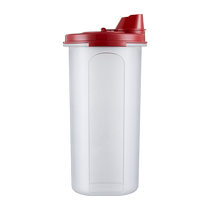 (Self-operated) Tupperware household plastic medium oil pot 650ml kitchen seasoning pot soy sauce pot lightweight and not wall-mounted