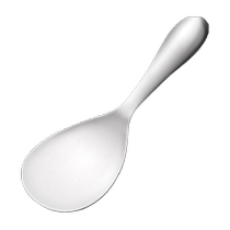 Edo rice spoon 304 stainless steel rice spoon rice cooker home restaurant is not easy to stick rice spoon rice shovel spoon