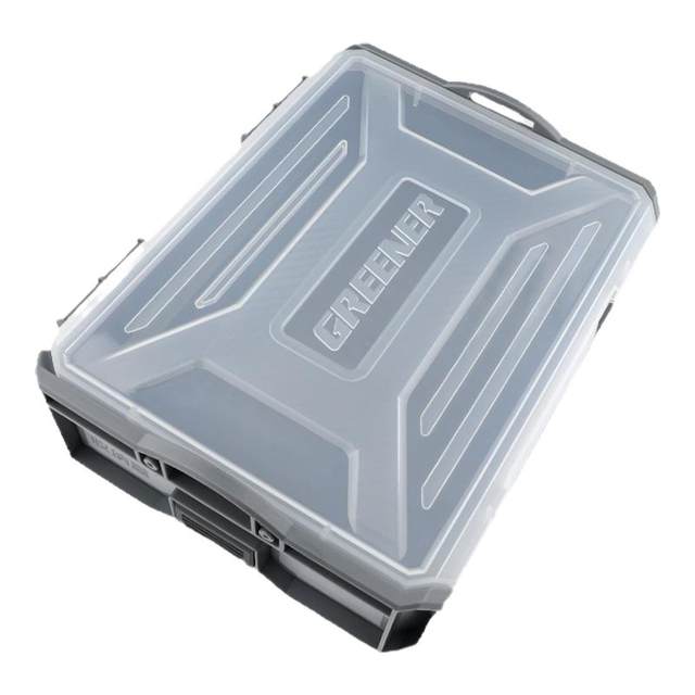 Green forest screw parts classification portable storage box