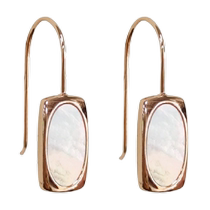 (China Gold) Zhen Shang Silver Sterling Silver Earrings Womens Niche 2024 New Hot Style Earrings Suitable for Summer