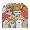 Cartoon entrance hall can be customized with customizable household wire hoop mats