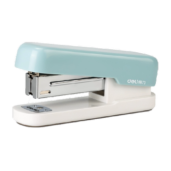 Deli stapler large capacity office macaron color